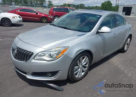 2014 Buick Regal Turbo/E-Assist Premium I from USA, damaged, VIN 2G4GN5EX8E9262635